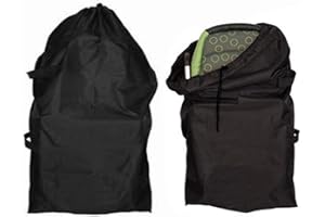 LHKJ Borsa per Trasporto Passeggino,Borsa da Viaggio per Passeggino Impermeabile,per Aereo,Outdoor,Viaggio,Nero