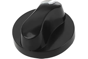 Senmubery Kunststoff Kueche Gasherd Herd Backofen Steuerung Drehknopf Schwarz