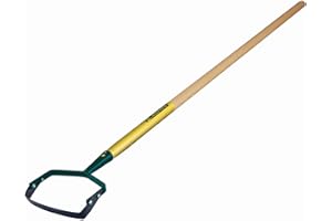 Leborgne, Grattoir de Jardin 16 cm Manche Bois Certifié PEFC 100% 150 cm, Lame fine très coupante en acier trempé en acier extra-dur, Outil ergonomique léger et maniable