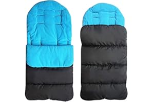 CARDMOE Fleece Lined Snuggly Cosy Toes Pushchair Footmuff,Baby Sleeping Bag Footmuff,Baby Stroller Cosy Toes Liner Buggy Padded,Windproof Warm Thick Cotton Pad