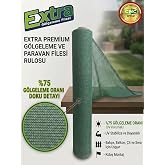 YEŞİL EXTRA G&Ouml;LGELEME FİLESİ%75 G&Ouml;LGELEME - 65 GR/M2-1 MT. X 10 MT | Balkon, bah&ccedil;e ve seralarda geniş kullanım alanı