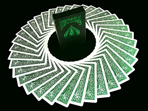 BICYCLE METALLUXE EMERALD Limited Edition Cards By JOKARTE COLLECTORS Cartes à Jouer à collectionner