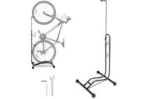 Izrielar Supporto per bicicletta supporto per bicicletta anteriore o posteriore, supporto per biciclette, garage