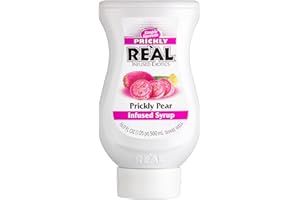 REÀL INFUSED EXOTICS Reàl Sirope | Sirope de frutas con infusión de higo chumbo | Elaborado con fruta natural | 500 ml