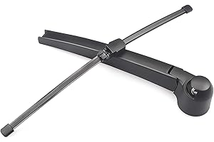 Rear Wiper Arm Blade, Replacement for VW Golf MK 5 2003-2009 - ZOFFI Back Windscreen Wiper Assembly Replacement - All Season Natural Rubber Cleaning Window