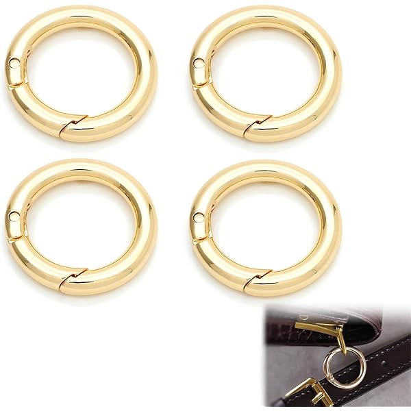 1 Pz-50 Pz Moschettone A Forma Di Stella Viola Con Clip Per Cintura - Foto 2