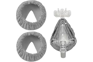 NOPKESV 2 piezas Reutilizable Revestimiento de Máscara CPAP de Cara Completa, Fundas de Correa CPAP Profesionales, Fundas de Cojín CPAP, cpap accesorios, mascarilla cpap
