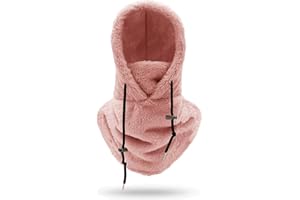 Michear Balaclava Windproof Ski Mask Winter Thermal Fleece Hood Winter Warm Outdoor Sports Face Covers Hat for Men Women
