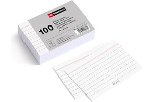 Miquel Rius nummer 1 kort-kort, 100 stycken | Kompakta flashkort tillverkade av 180 g/m² offsetpapper för att lära sig, samma
