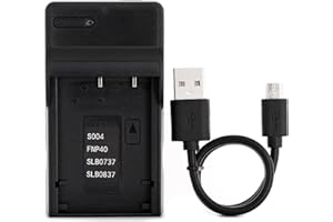 NORIFON D-LI8 USB Ładowarka do Pentax Optio A10, A20, A30, Optio S4i, S5i, S7, SV Aparat i nie tylko