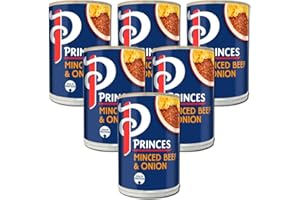 ZORBA ONLINE ZORBA ONLINE PS Minced Beef and Onion High in Protein Beef with Onion in Rich Gravy 392g Can Free from Artificial Colours, and Flavours (Pack of 6)