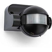 Sensore Movimento Esterno IP65 - Rilevatore Crepuscolare 180°, 12m Portata, 1200W Carico - Foto 5