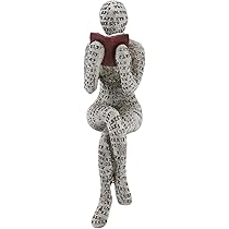 Statuetta Donna Lettura, Lettura Ragazza Statuina In Resina