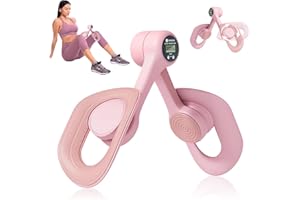 HLAYSHING Thigh Master,Thigh Exerciser,Pelvic Floor Trainer Exercise Devices with Counter,Inner Thigh Master Pelvic Floor Muscle Trainer for Women,Home Workout Fitness Equipment for Muscle Toning