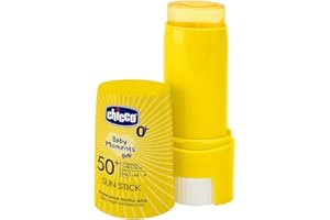 ARTSANA Chicco Stick Protezione Solare Alta 50+, 0+ Mesi