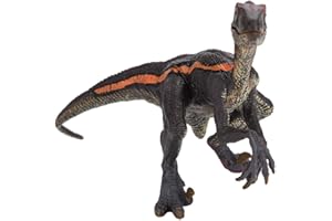 ZERODIS Mini-Modèle Rex Dinosaure Jouet pour Enfants L'éducation Mini-Animal Dinosaure Jouet Modèle Haute Simulation En Plastique Action Figure Tyrannosaure Cadeaux pour Enfants(noir)
