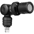 Saramonic Professional Mini Microphone for iPhone iPad, Omnidirectional Plug Play Mic for iOS Mobile Phone Vlogging Podcast Live Stream Video Recording