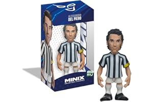 MINIX Alessandro Del Piero Juventus 12 cm Figura - Figura da collezione Del Piero Sport Icon Gamma Calcio per tifosi