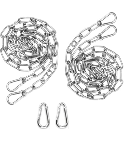 Lot De 2 Maillons Inox 316 A4 – Diamètre 6mm, Longueur Utile 46mm – Idéal Pour Accastillage