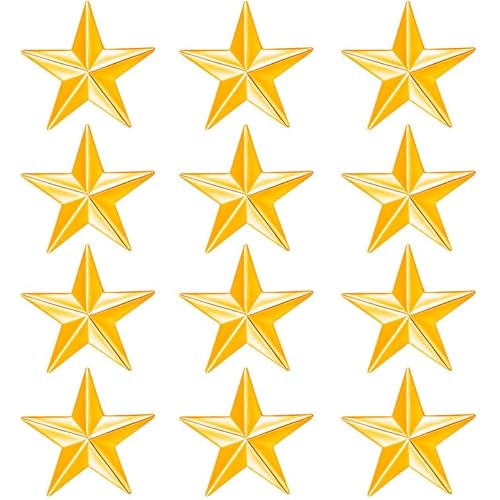 Mahi Shining Combo of Star Lapel Pins Badges for Men (PACO1105641PR)