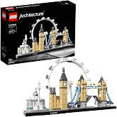 LEGO Architecture Londra 21034 - Seyahat, Mimari ve Tarih Meraklısı Yetişkinler i&ccedil;in Koleksiyonluk Sergilenebilir Yapım Seti 