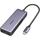 UGREEN USB-C Ethernet Network Adapter RJ45 5 Gigabit Thunderbolt C 3.2 Gen | Aluminum Compatible with iPhone 18 Pro Max 17 16