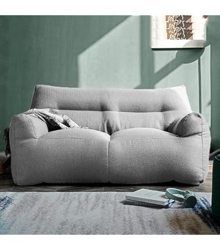 Pouf Modulaire Anthracite 70x70x36 Tissu