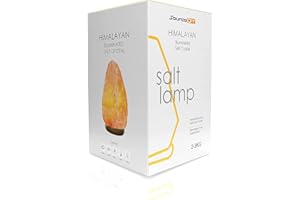 SOURCEDIY 2-3 Kg Salt Lamp- Pink Crystal Light Home Decor Accessory with Button Control and British Style Electric Plug Fine Quality Relaxation Gifts for Men & Women