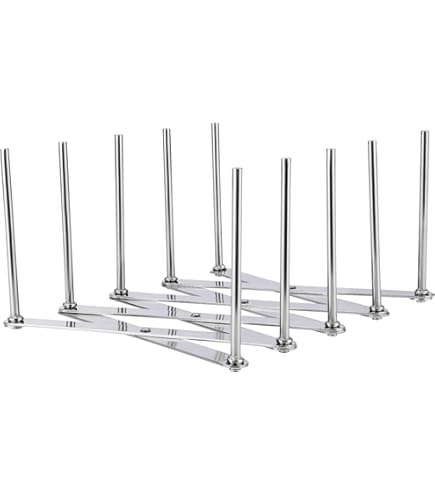 PIQIUQIU Lot De 2 Supports De Couvercles De Casseroles, En Acier Inoxydable, Réglable, Organiseur De Poêle, Casseroles, Couvercles