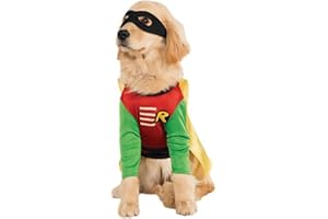 Rubie's Costume ufficiale da donna Rubie s DC Comic Robin Teen Titans Pet Dog Costume Super Hero Taglia S, multicolore, UK
