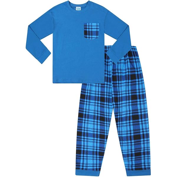 Pigiama lungo I'd Rather Be Gaming in cotone nero di ThePyjamaFactory, Nero , 11-12 Anni