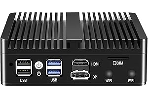 KINGNOVYPC N5105 Micro Firewall Appliance, Mini PC 4xIntel I226-V Nic Firewall Router PC Barebone No Ram No SSD AES-NI