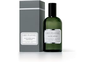 Geoffrey Beene, Grey Flannel Eau de Toilette, Profumo da Uomo Sofisticato e Senza Tempo, con Note Legnose e Floreali che Donano Eleganza e Distinzione, 120 ml