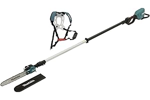 Makita DUA301Z Twin 18V (36V) Li-ion LXT Brushless Telescopic Pole Saw - Batteries and Charger Not Included Petrol