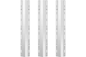 Gardenz Barre Flavorizer Universale, Resistente e Regolabile di Ricambio per Charbroil della griglia a Gas, Acciaio Inossidabile Accessori Si estende da 30 cm a 72 cm (45629 3 Pezzi)