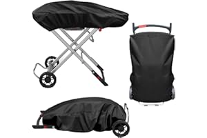 NOMIOU Pokrowiec na grill gazowy Weber, Traveler LP Black 9010053, pokrowiec na grilla, odporny na deszcz, pokrowiec ochronny, osłona pyłoszczelna, akcesoria do grilla