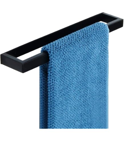 Porte Serviettes Porte-Serviettes Laiton Poli de Salle de Bain 50 CM Empire