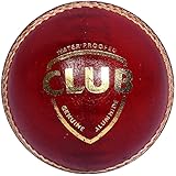 Lot De 2 Balles De Cricket En Cuir - Taille Standard - Couleur Rouge - Neuves
