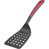 Westmark Spatula, Wide contact surface and specially flattened edge, Plastic, Gallant, Black/Red, 29372270