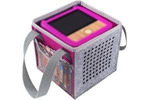 Seracle Fall Reise Schutz Filz Tasche Case Etui Hülle für Tigerbox TOUCH - Kabbellose Streamingbox Kinder (Lila), SER-OTTFBAG