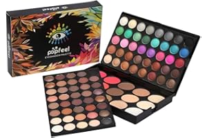 SEMITER Lidschatten, Lidschatten-Palette Lidschatten-Make-up-Paletten Lidschatten-Kosmetik-Set Morphe Lidschatten-Palette Lidschatten-Palette für Partyreisen