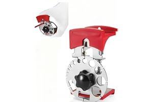 KIUIOM Pelacables Mano Universal,Peladora Manual Alambre De Cobre Herramienta,Pelacables Multifuncional Profundidad De Corte Ajustable,para Pelar y Cortar Cables 2 en 1 Para Cables de Diferentes Diámetros