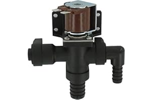 Jabsco 37038-1012, Marine Toilet Repair, Head Solenoid/Anti-Syphon Valve, 12 Volt