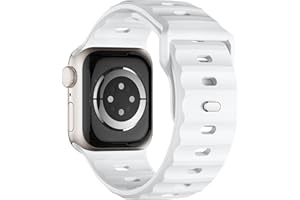 SUITISBEST Sportowy pasek do Apple Watch Ultra 2, 49, 45, 44, 42 mm, dla mężczyzn, silikonowy, wodoodporny, do Apple Watch 9, 8, SE, 7, 6, 5, 4, 3 Ultra