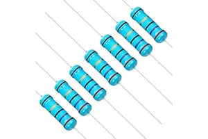 Chanzon 30pcs 2W 27 Ω ohm Metal Film Fixed Resistor 0.01 ±1% Tolerance 27R MF Through Hole Resistors Current Limiting Rohs Certificated
