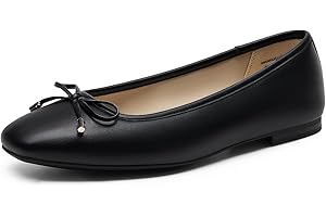 DREAM PAIRS Bailarinas Mujer Zapatos Planos de Ballet para Mujer Comodas con Plantilla Acolchada