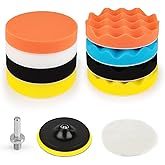 Telvesse Pasta Cila Polisaj Parlatma Pedi Seti 115mm 11 Par&ccedil;a Oto Parlatıcı Pedleri Otomotiv Parlatma