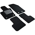 Tappetini BASIC in velluto nero per: Mazda BT-50 pick-up (2007-2012