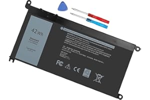 DMKAOLLK WDX0R Laptop Battery for Dell Inspiron 15 7579 7569 5578 5565 5567 5568 5570 5775 5579 7560 7570 13 5378 5368 7375 7378 737378 8 17 5765 5767 5770 Series P69G001 P58F P58F001 P75F P66F P69G 3CRH3