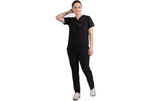 ELLYSHINE Professional Medical Uniforms & Scrubs - Soft Stretch Fabric Scrubs Uniforms Women Set - Scrub Top and Scrub Bottom